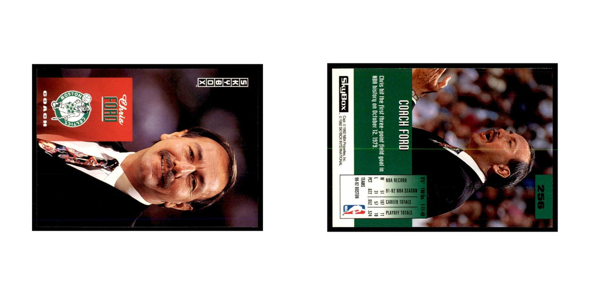 1992 SkyBox Chris Ford Basketball Cards #256