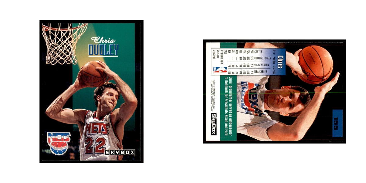 1992 SkyBox Chris Cudley Basketball Cards #155