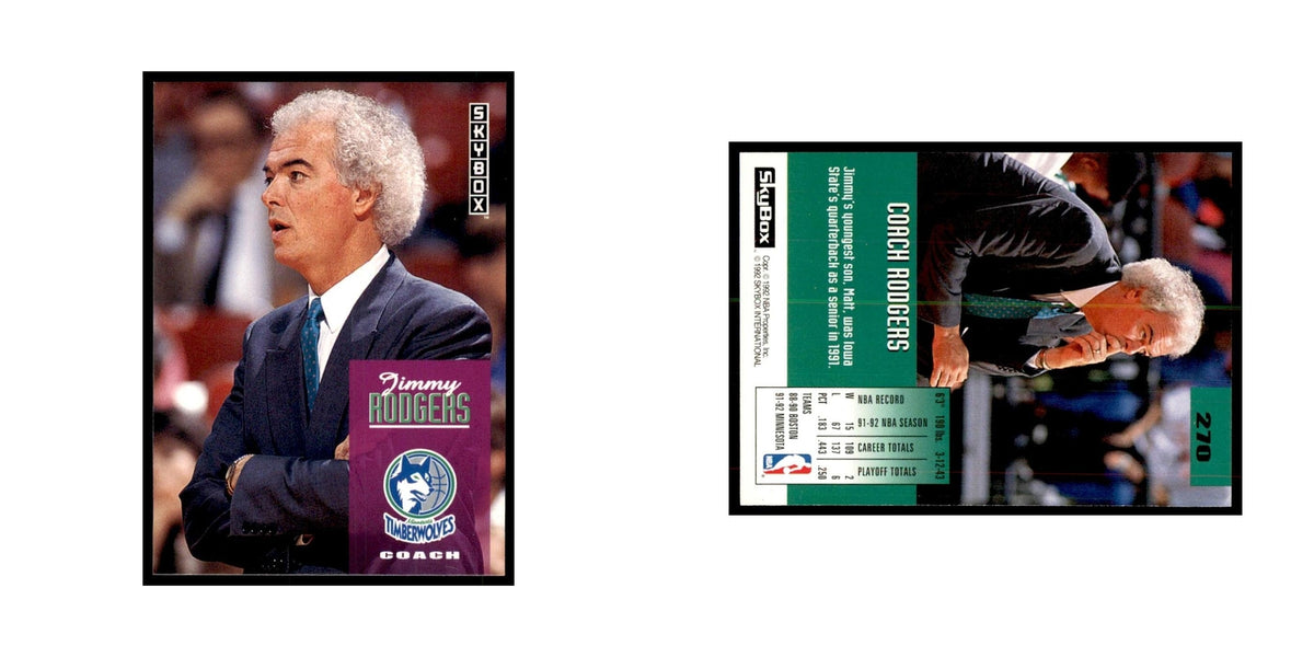 1992 SkyBox Jimmy Rodgers Basketball Cards #270