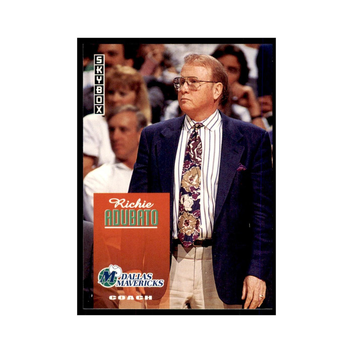 1992 SkyBox Richie Adubato Basketball Cards #260