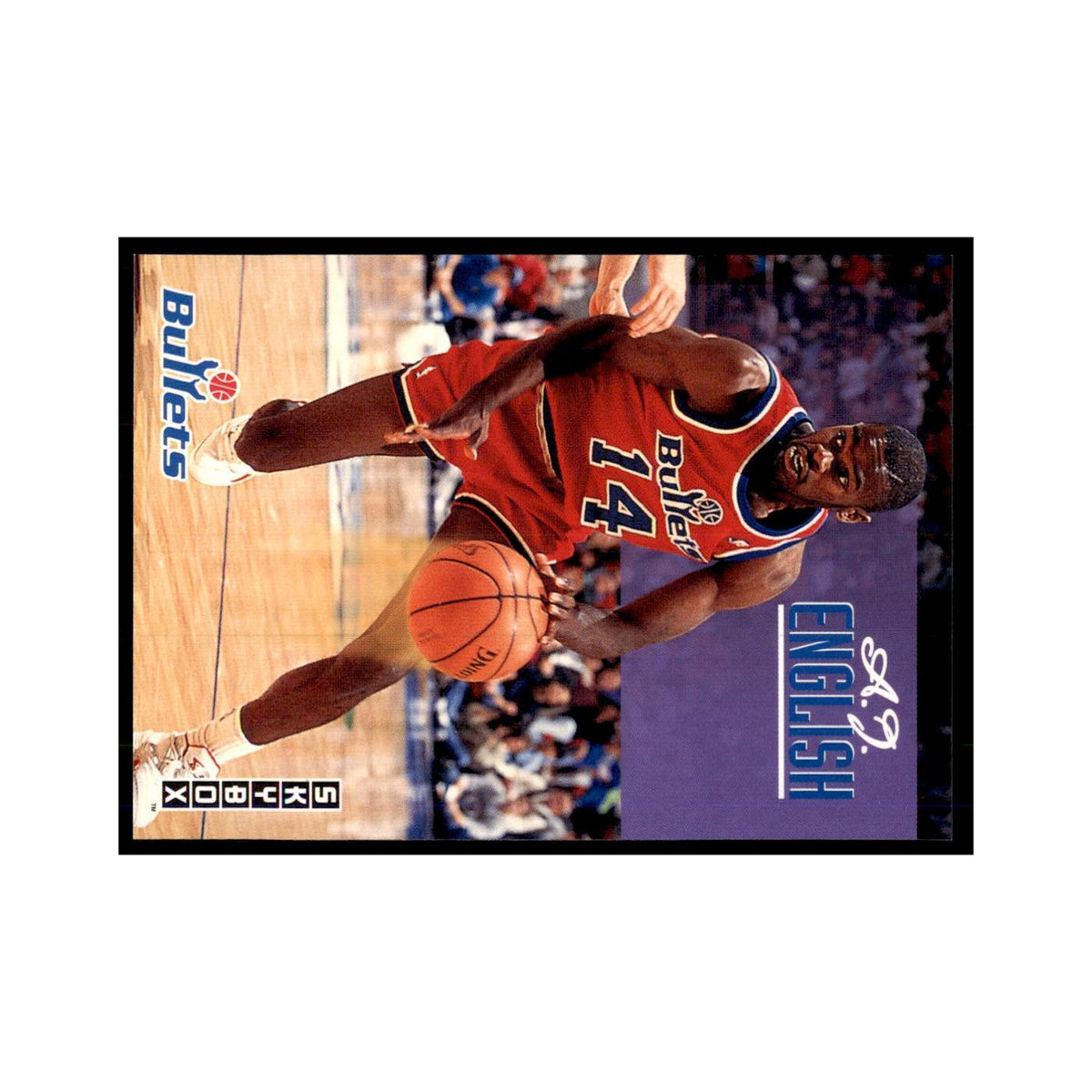 1992 SkyBox A.J. English Basketball Cards #249