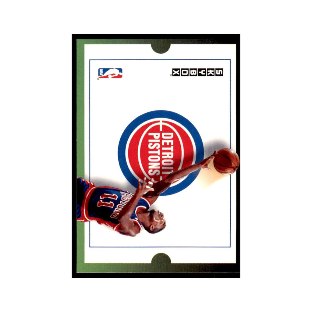 1992 SkyBox Detroit Pistons Basketball Cards #289
