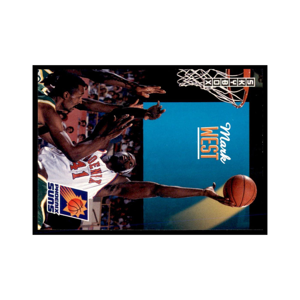 1992 SkyBox Mark West Basketball Cards #197