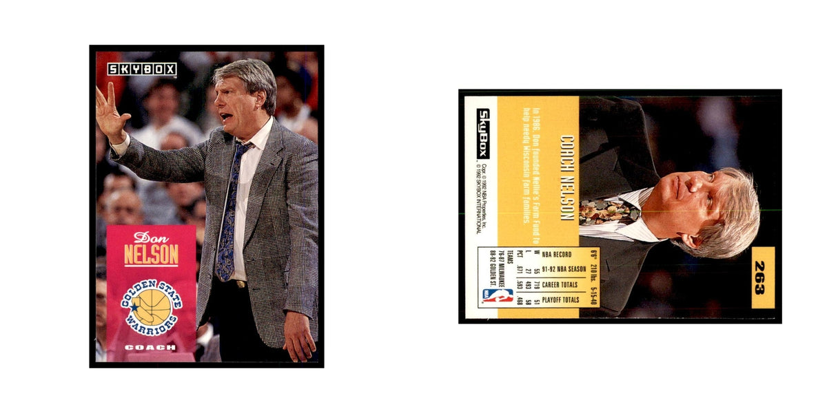 1992 SkyBox Coach Nelson Basketball Cards #263