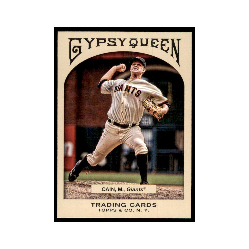 2011 Topps Gypsy Queen Matt Cain Baseball Cards #43