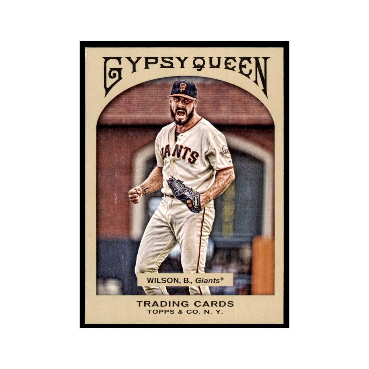 2011 Topps Gypsy Queen Brian Wilson Baseball Cards #107