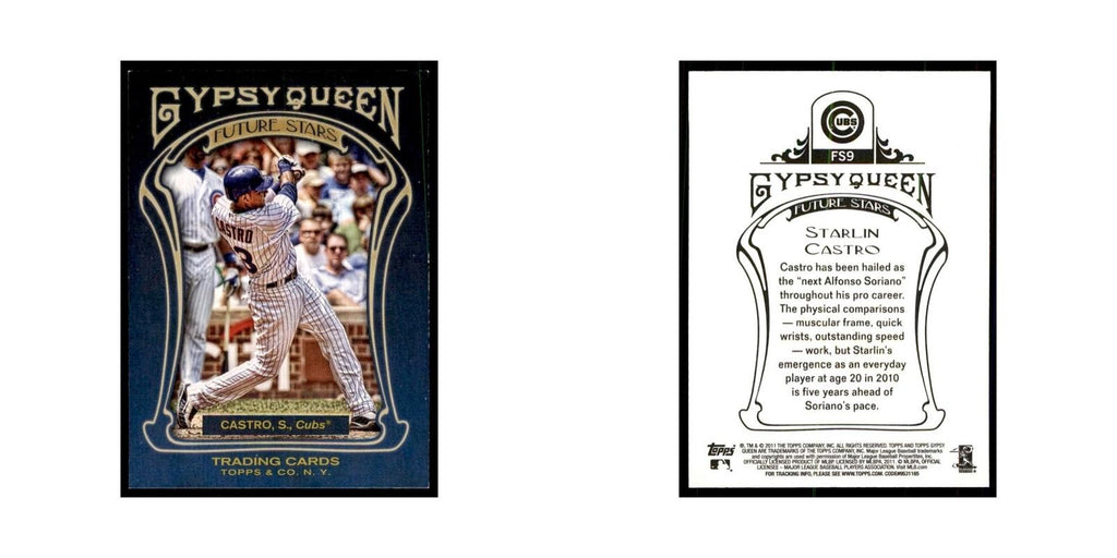2011 Topps Gypsy Queen Starlin Castro Baseball Cards #FS9