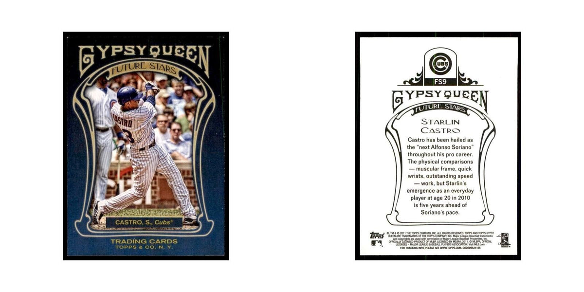 2011 Topps Gypsy Queen Starlin Castro Baseball Cards #FS9