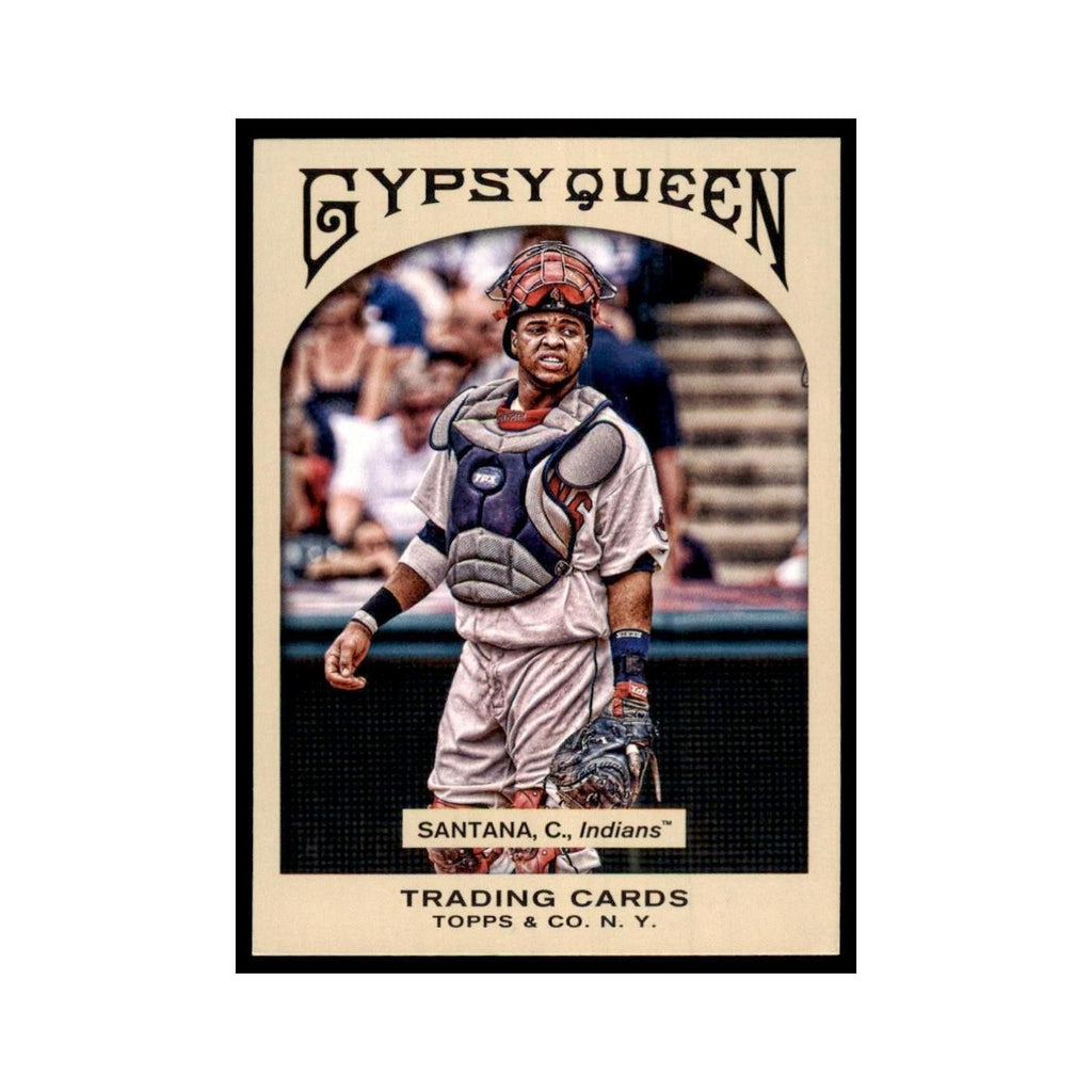 2011 Topps Gypsy Queen Carlos Santana Baseball Cards #52