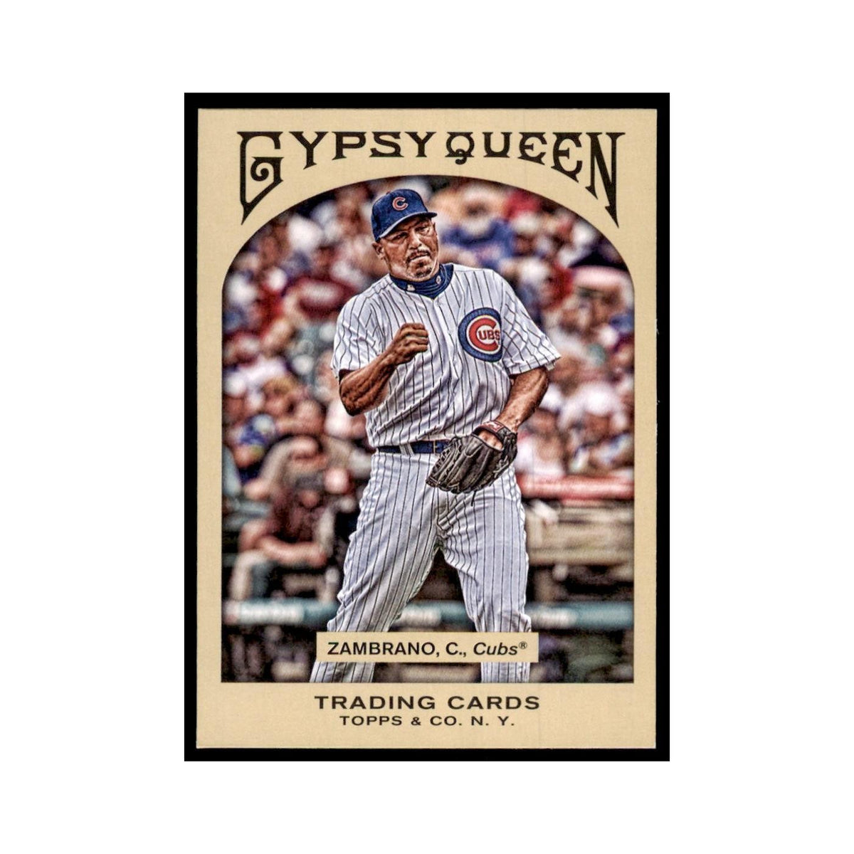 2011 Topps Gypsy Queen Carlos Zambrano Baseball Cards #112