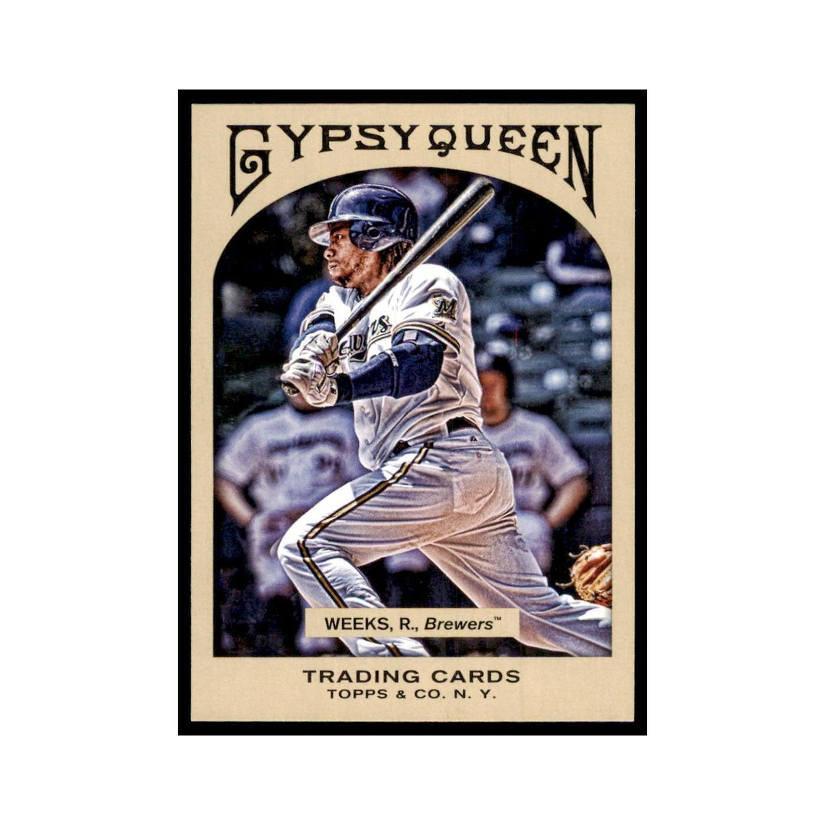2011 Topps Gypsy Queen Rickie Weeks Baseball Cards #127
