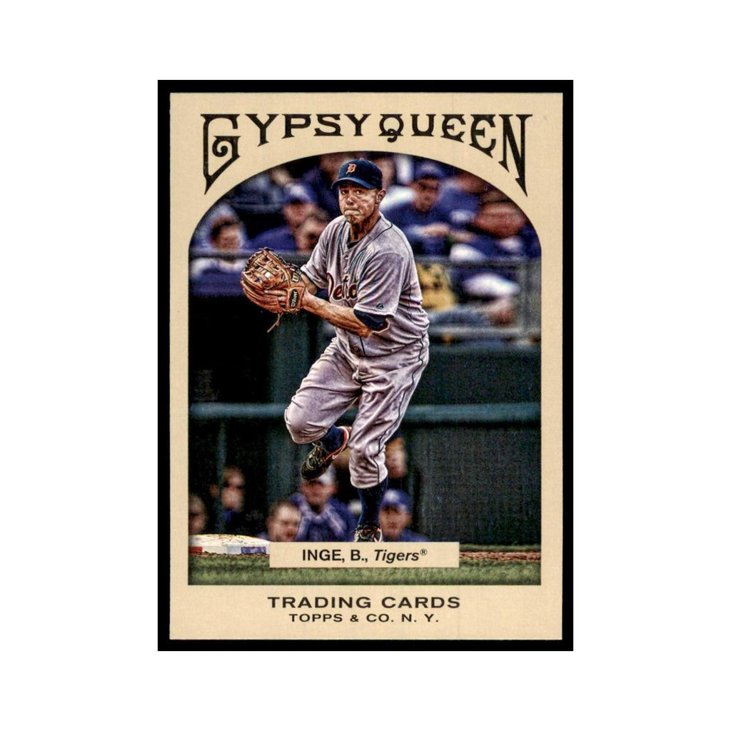 2011 Topps Gypsy Queen Brandon Inge Baseball Cards #141