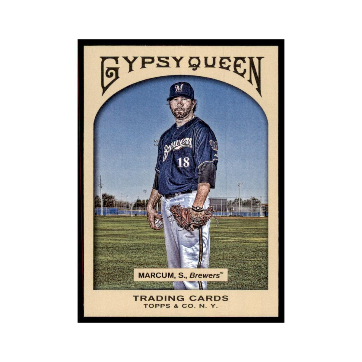 2011 Topps Gypsy Queen Shaun Marcum Baseball Cards #140