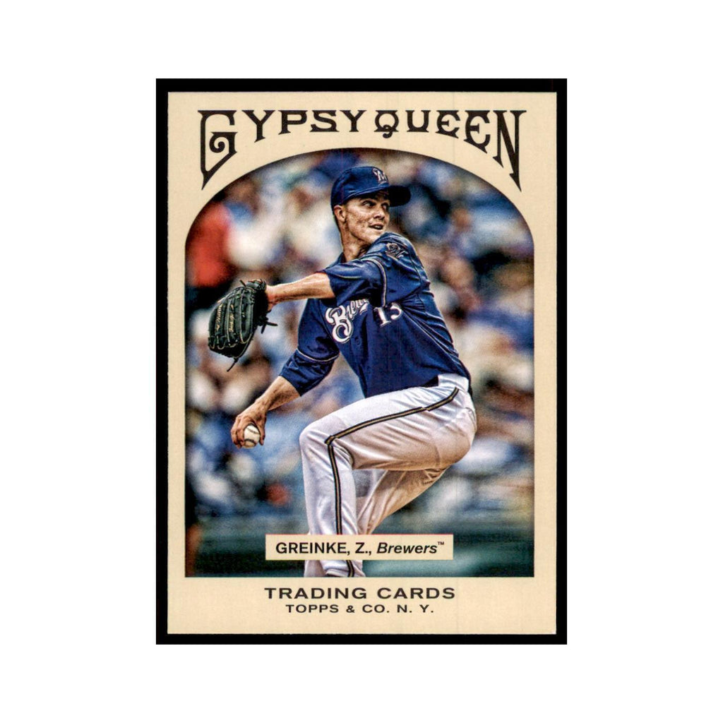 2011 Topps Gypsy Queen Zack Greinke Baseball Cards #11