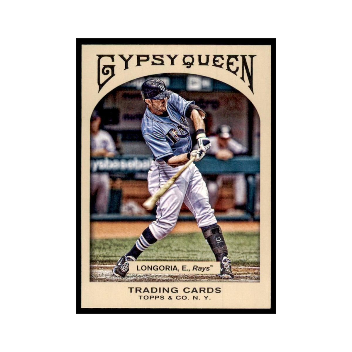 2011 Topps Gypsy Queen Evan Longoria Baseball Cards #55