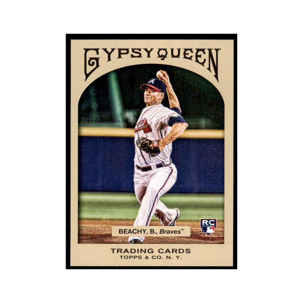 2011 Topps Gypsy Queen Brandon Beachy Baseball Cards #238