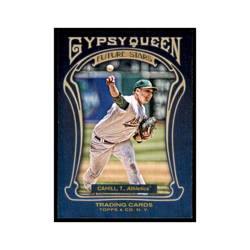 2011 Topps Gypsy Queen Trevor Cahill Baseball Cards #FS6