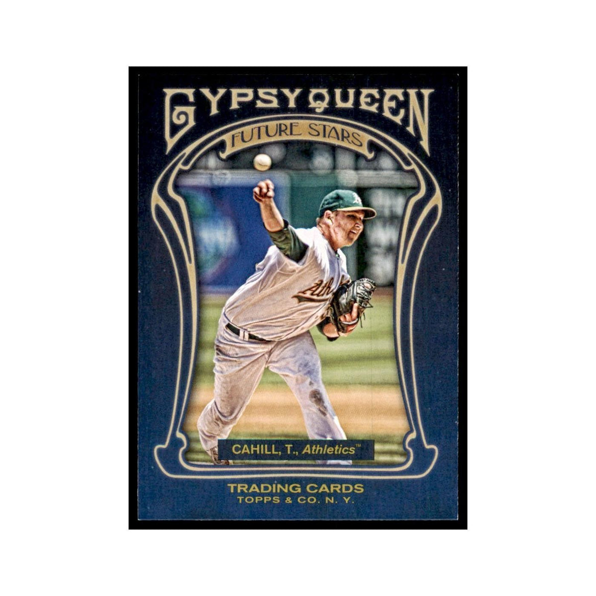 2011 Topps Gypsy Queen Trevor Cahill Baseball Cards #FS6