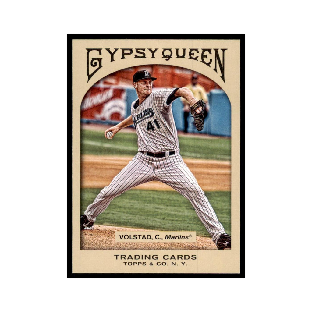 2011 Topps Gypsy Queen Chris Volstad Baseball Cards #109