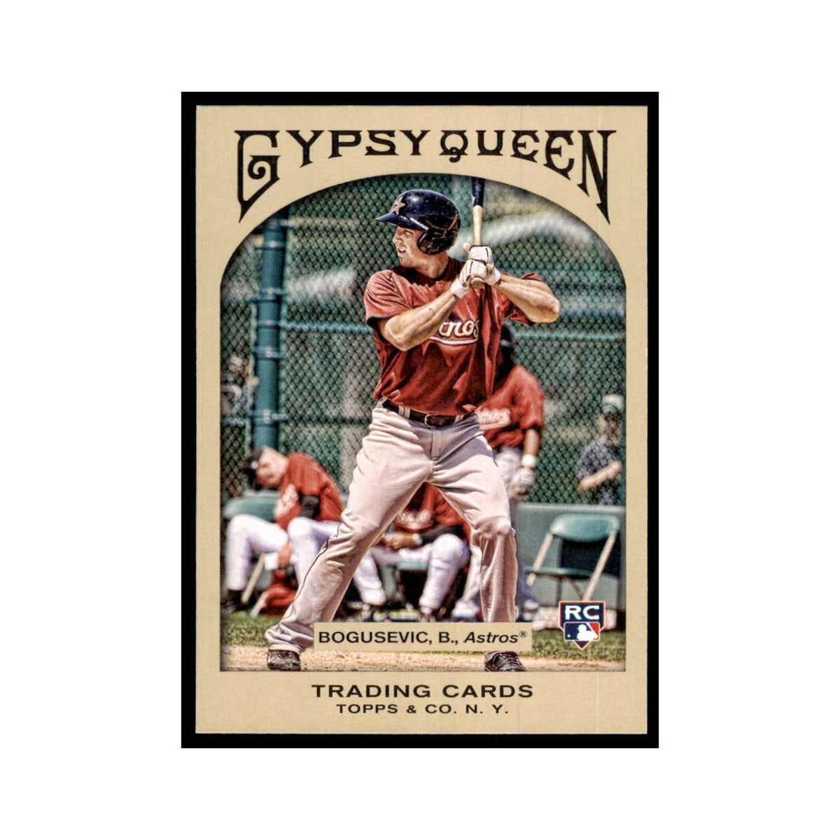 2011 Topps Gypsy Queen Brian Bogusevic Baseball Cards #119