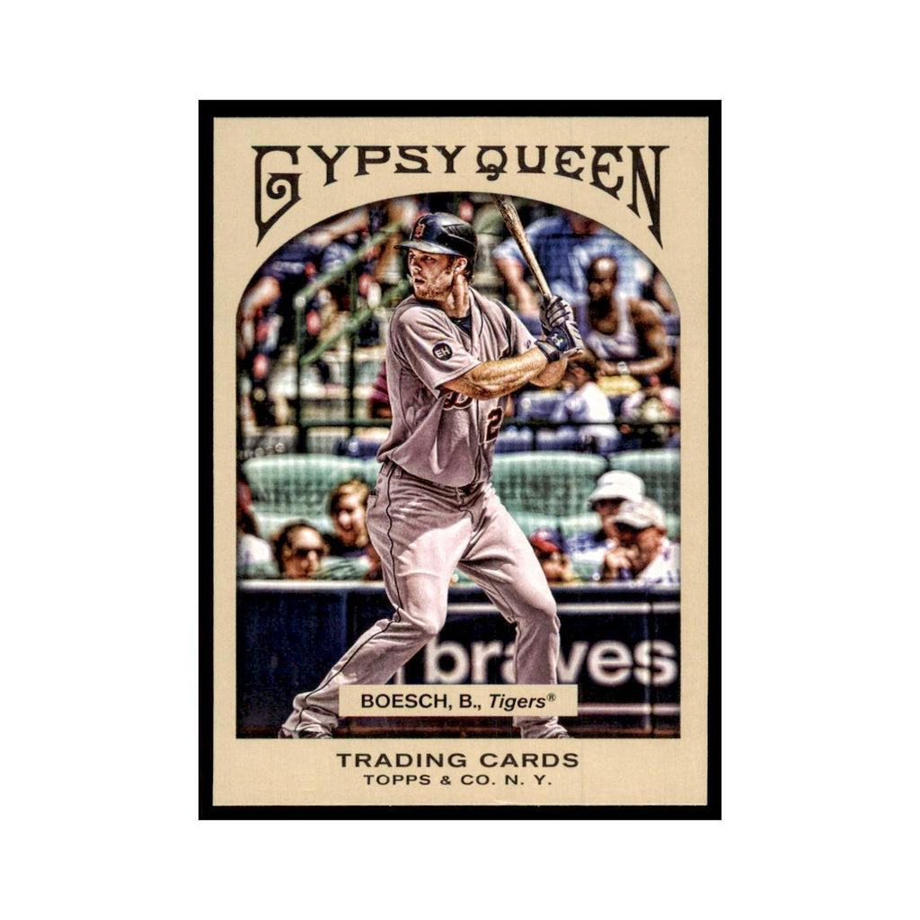 2011 Topps Gypsy Queen Brennan Boesch Baseball Cards #156