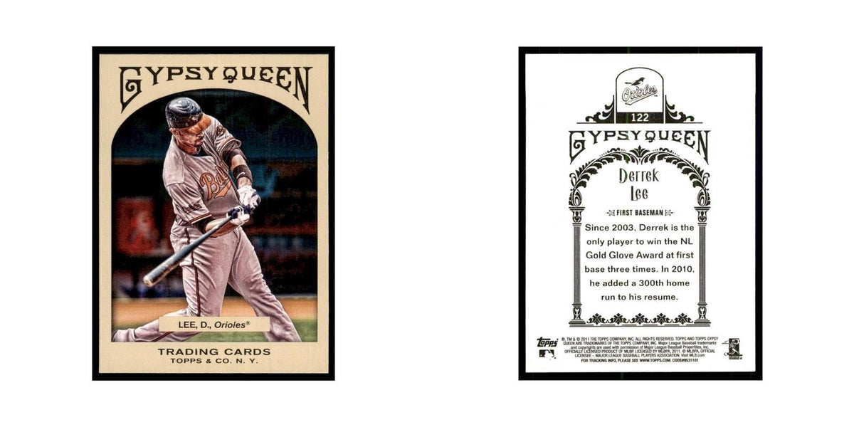 2011 Topps Gypsy Queen Derrek Lee Baseball Cards #122