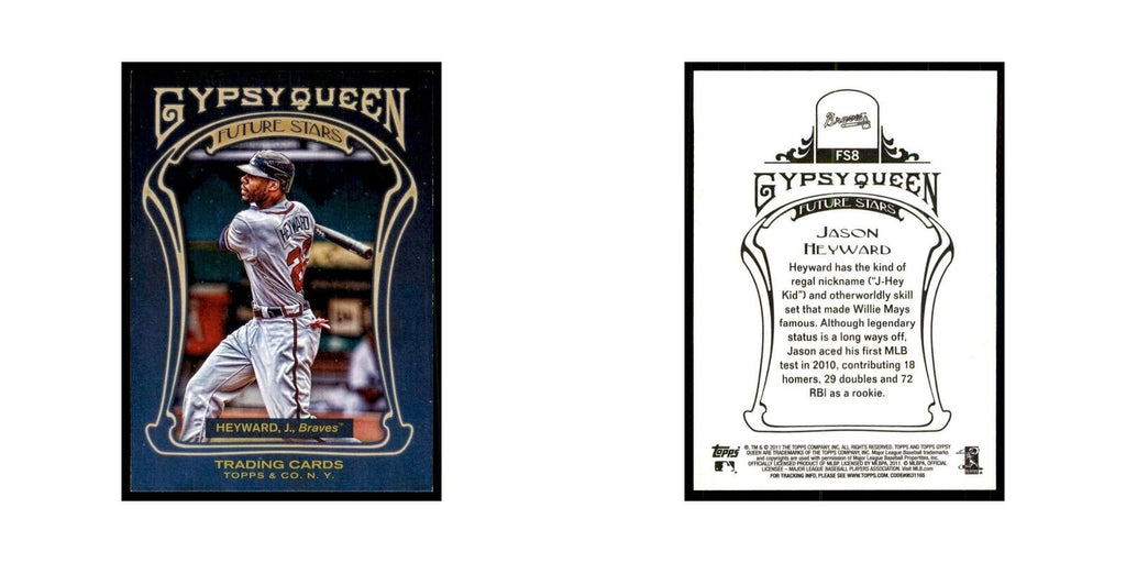 2011 Topps Gypsy Queen Jason Heyward Baseball Cards #FS8