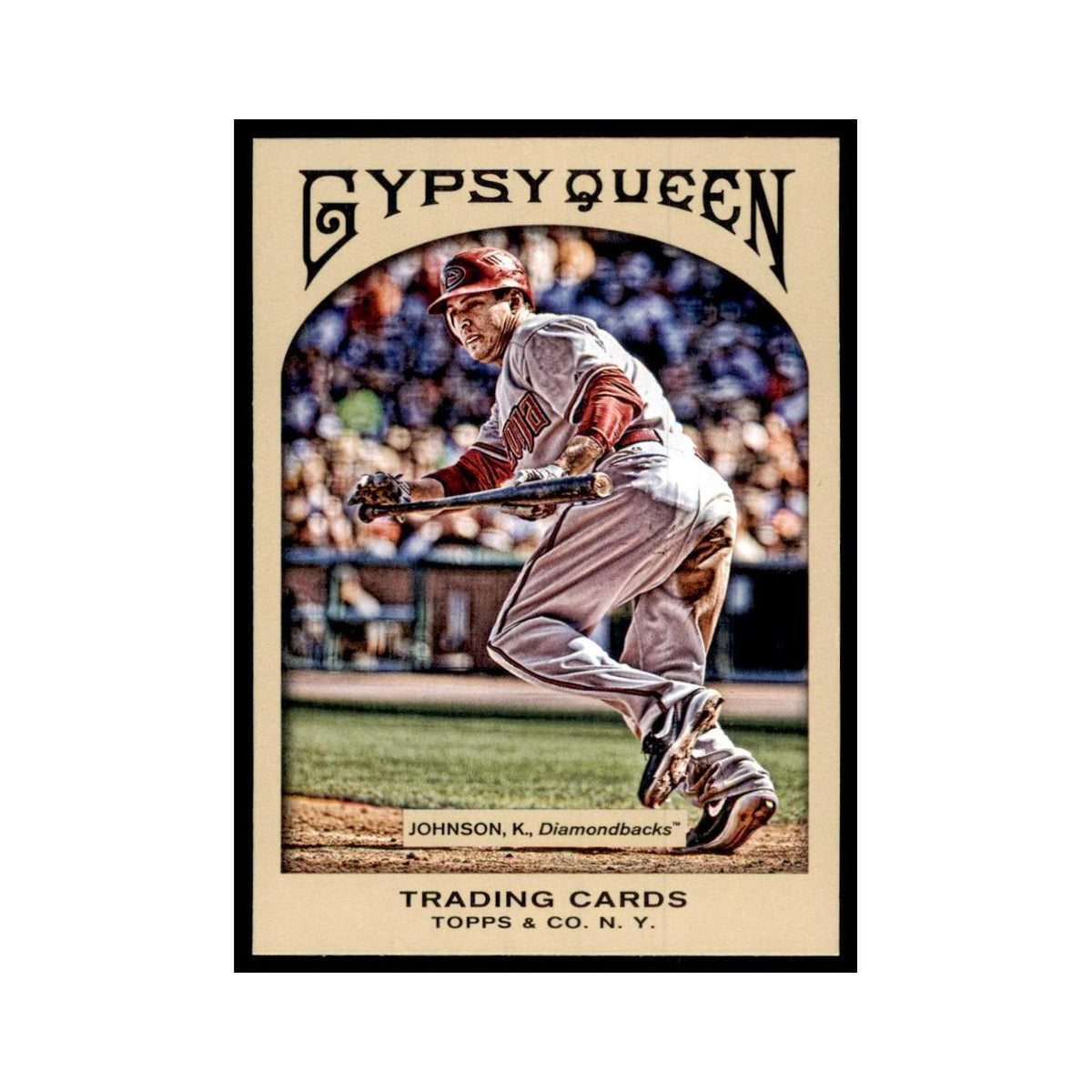 2011 Topps Gypsy Queen Kelly Johnson Baseball Cards #134