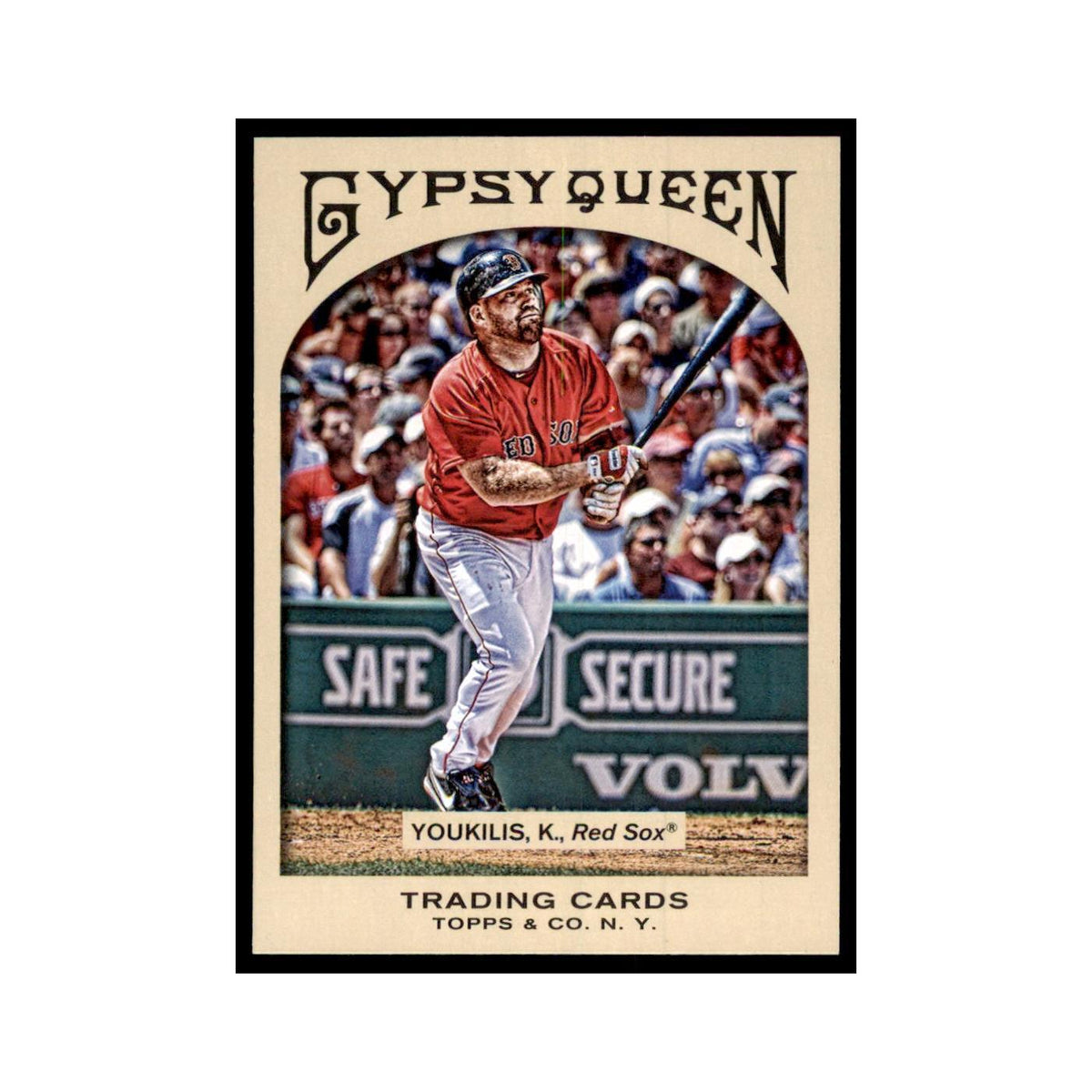 2011 Topps Gypsy Queen Kevin Youkilis Baseball Cards #69