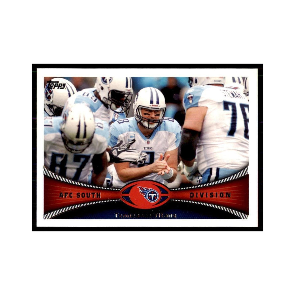 2013 Topps Tennessee Titans: Matt Hasselbeck Football Cards #412