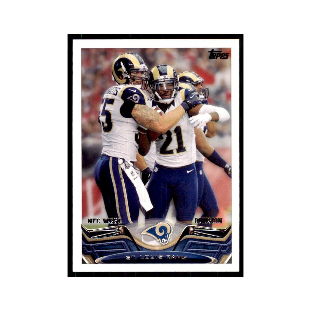 2013 Topps St. Louis Rams Football Cards #191