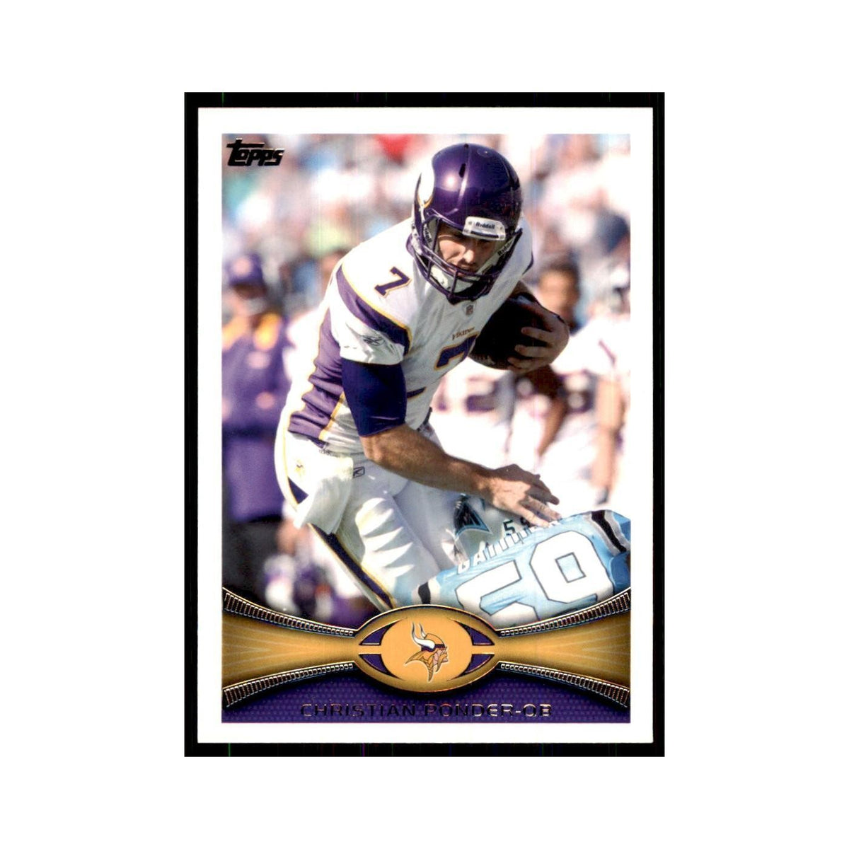 2012 Topps Christian Ponder Football Cards #167