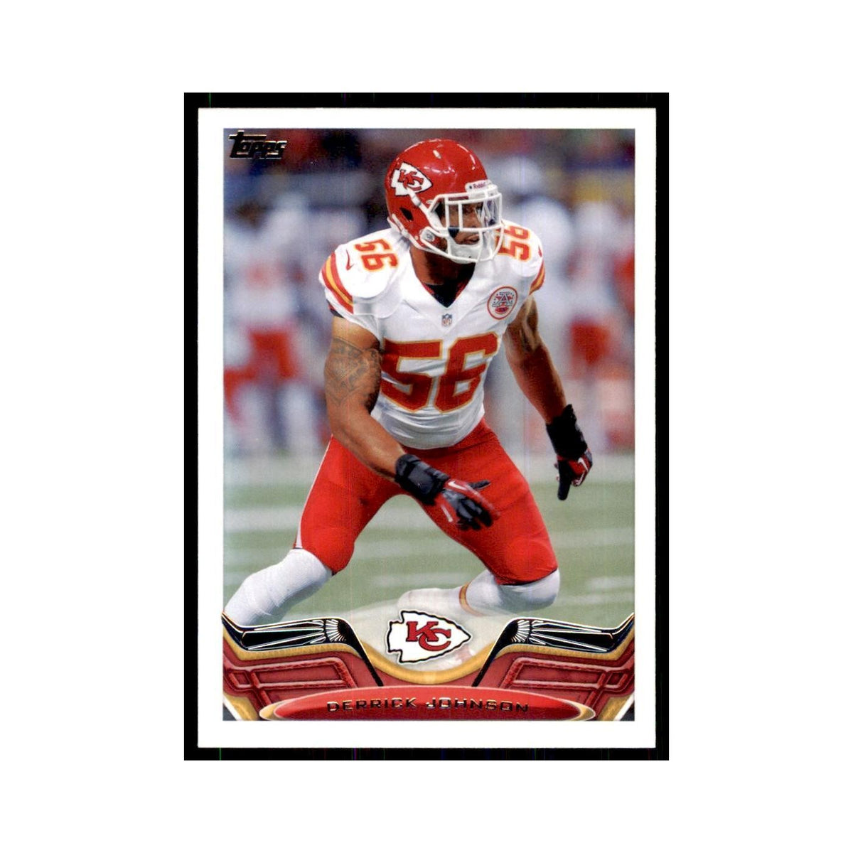2013 Topps Derrick Johnson Football Cards #64
