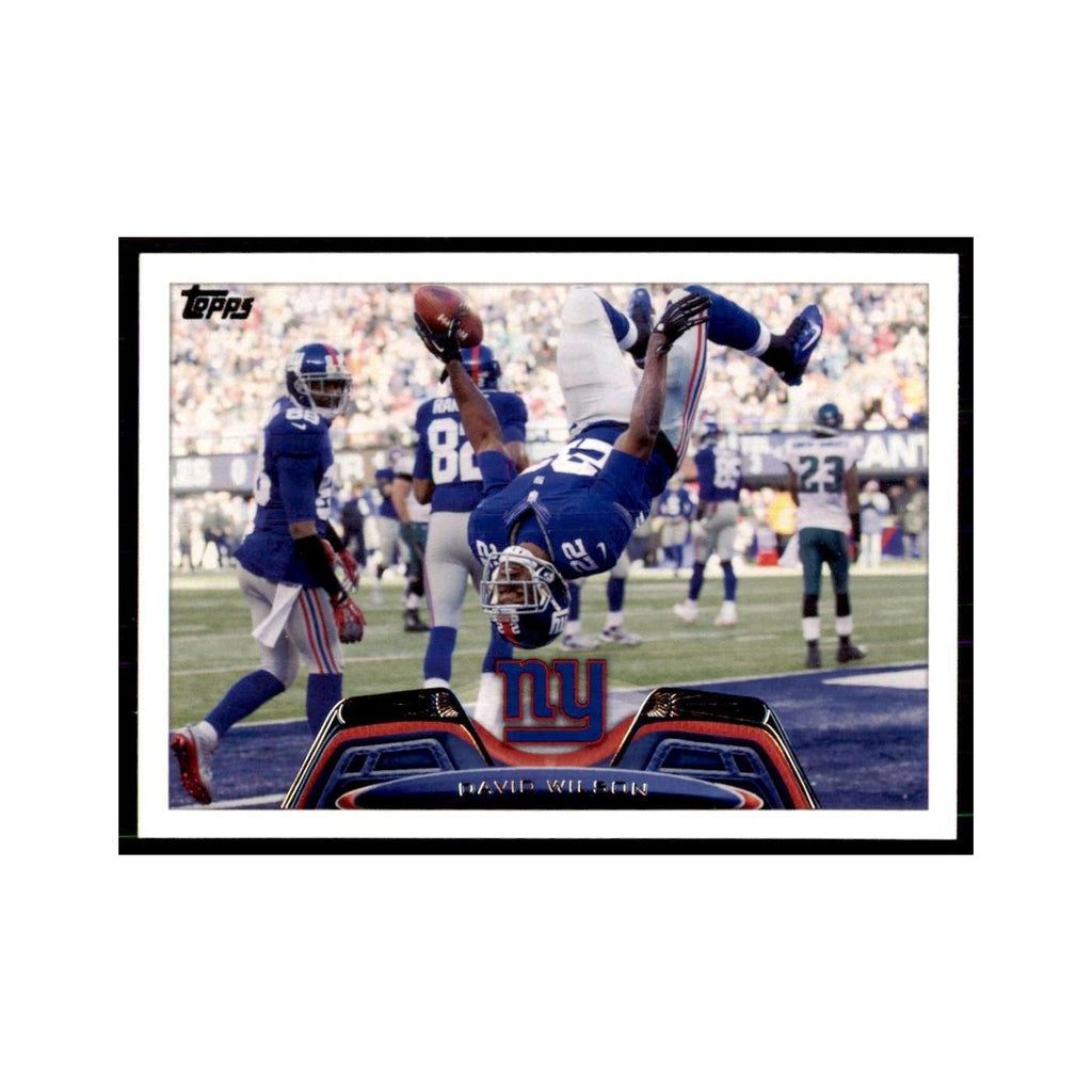 2013 Topps David Wilson Football Cards #246