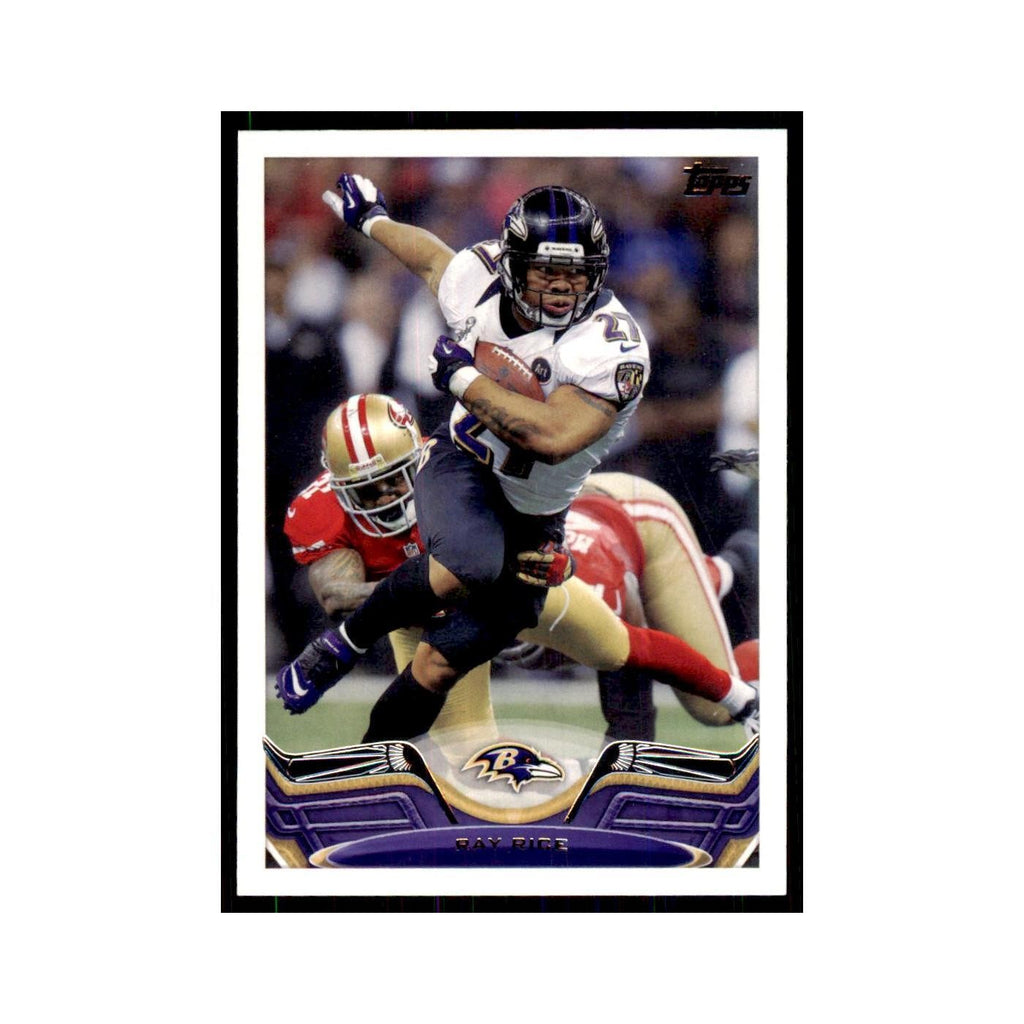 2013 Topps Ray Rice Football Cards #80