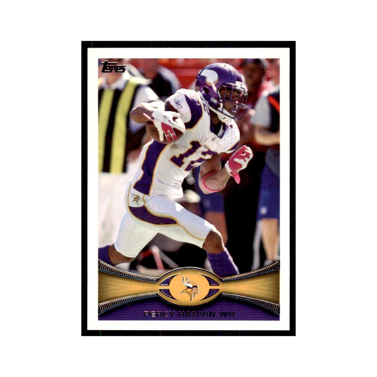 2012 Topps Percy Harvin Football Cards #169