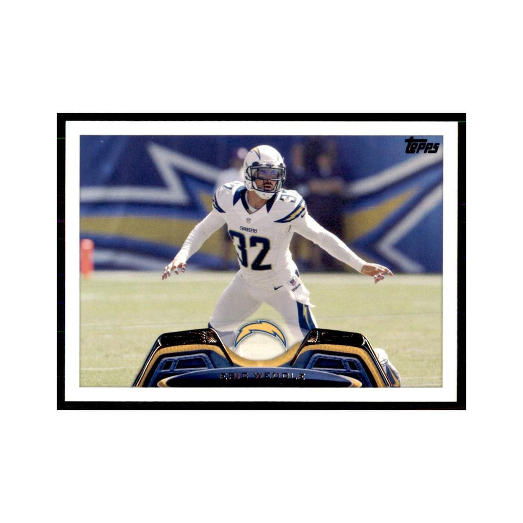 2013 Topps Eric Weddle Football Cards #66