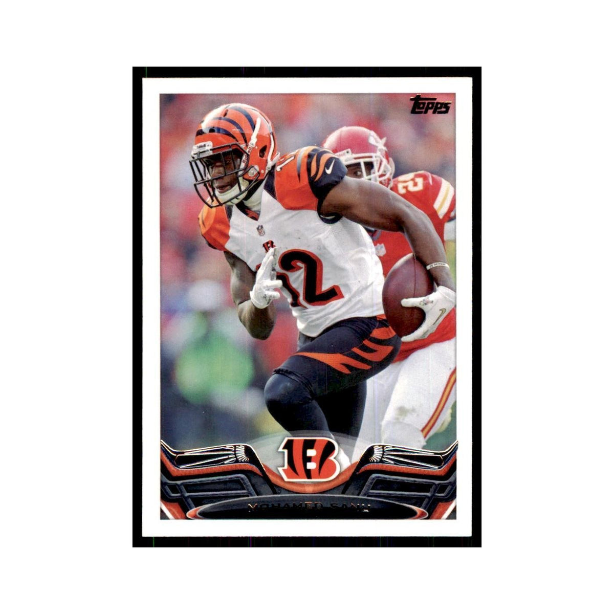 2013 Topps Mohamed Sanu Football Cards #254