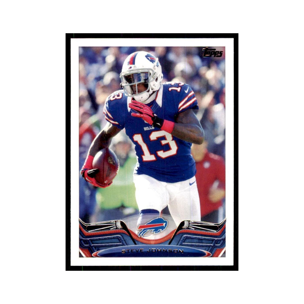 2013 Topps Steve Johnson Football Cards #436