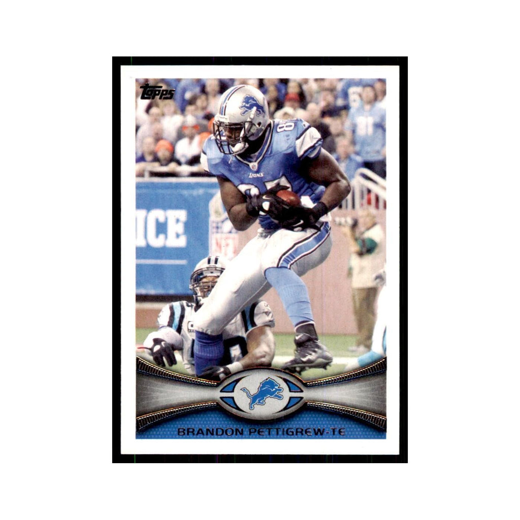 2012 Topps Brandon Pettigrew Football Cards #293