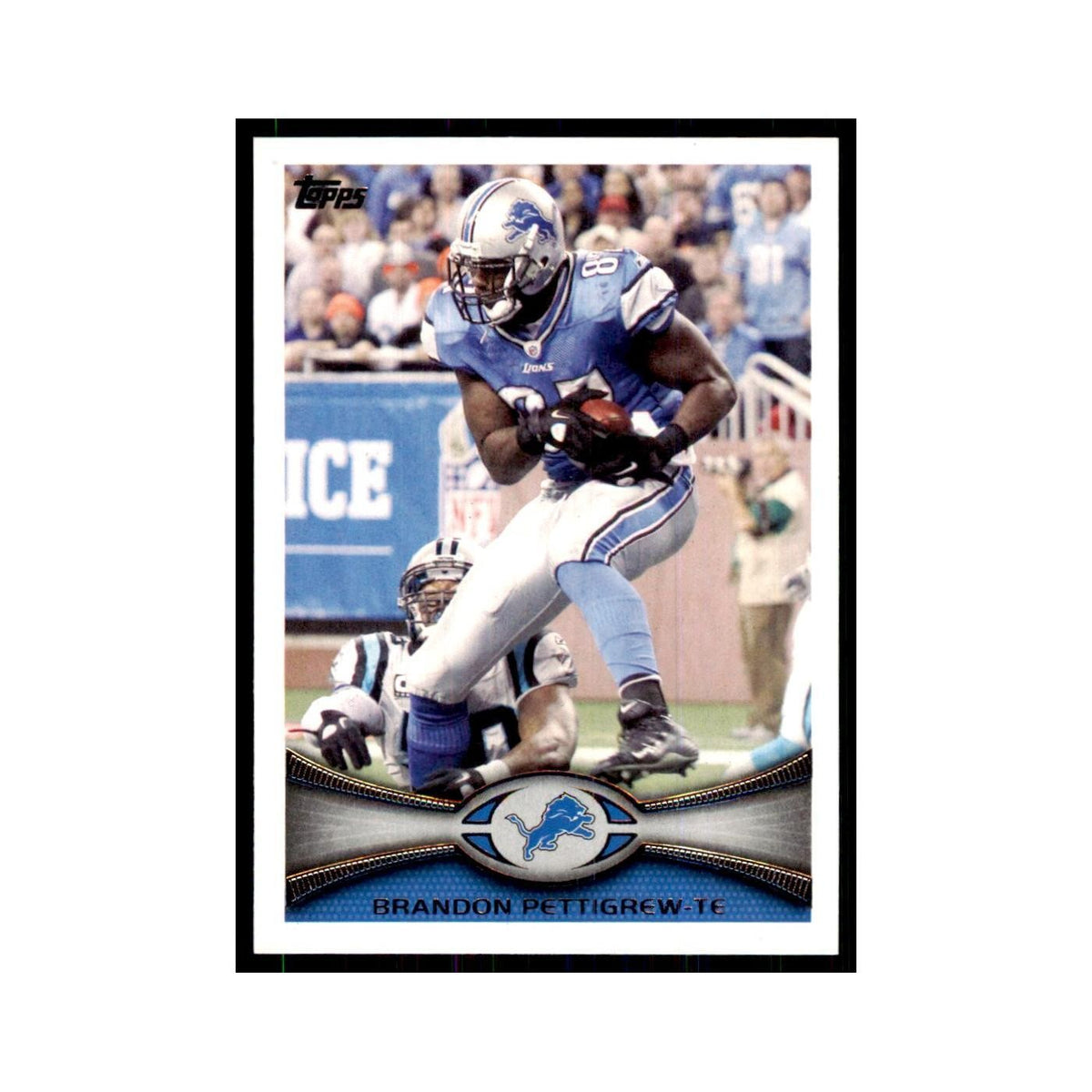 2012 Topps Brandon Pettigrew Football Cards #293