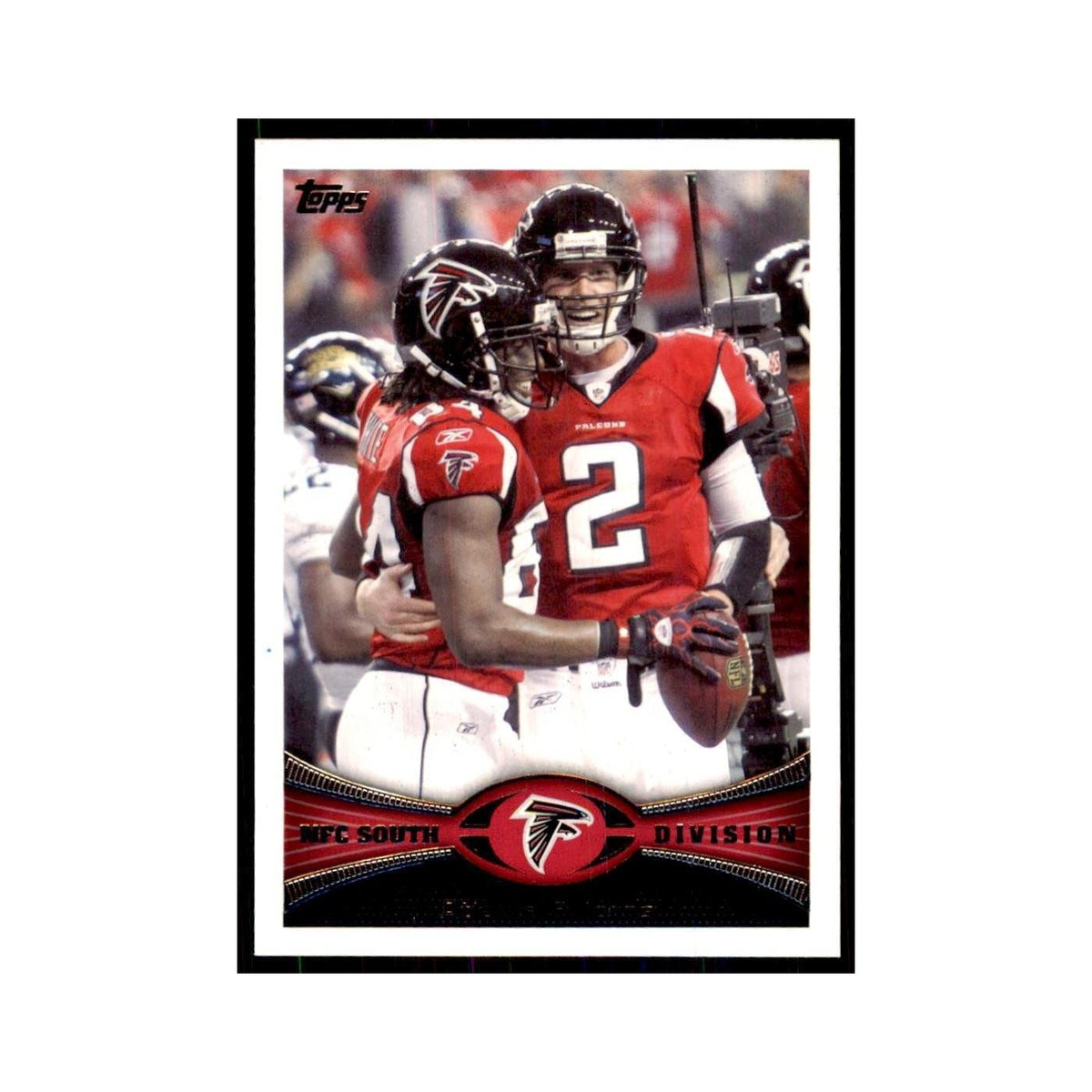 2012 Topps Falcons Football Cards #166