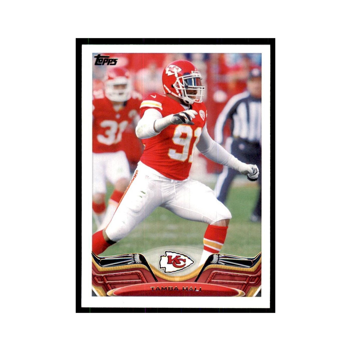 2013 Topps Tamba Hali Football Cards #171