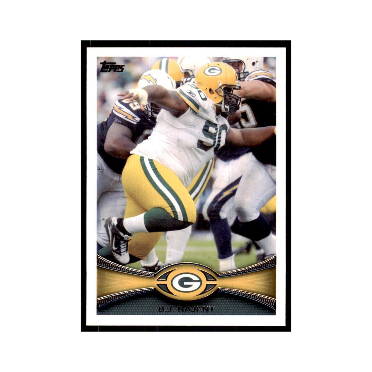 2012 Topps B.J. Raji Football Cards #158