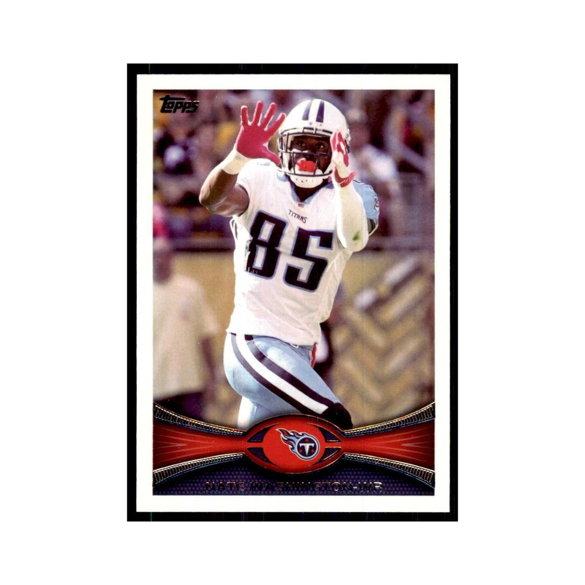 2012 Topps Nate Washington Football Cards #273