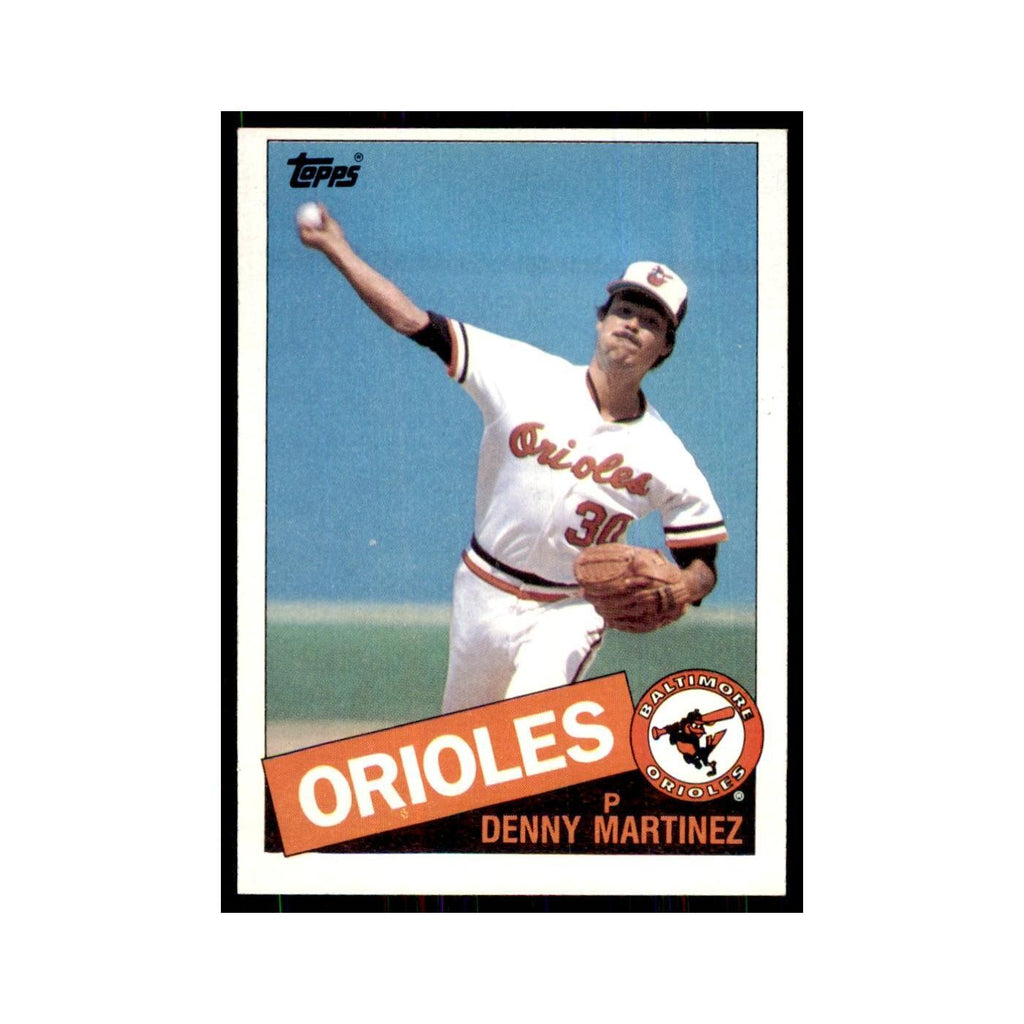 1985 Topps Dennis Martinez Orioles #199