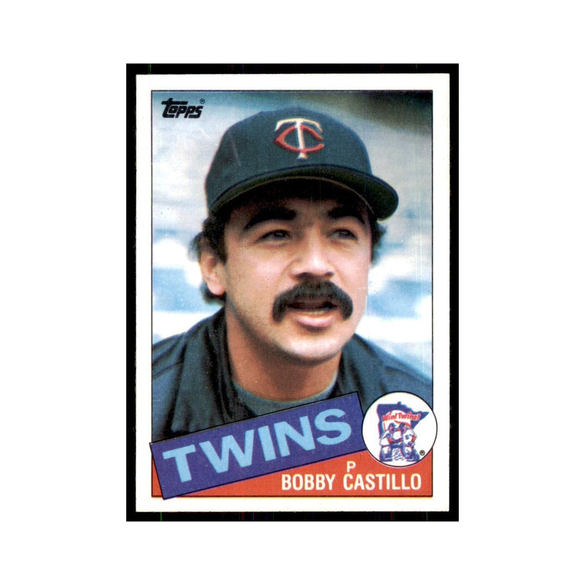 1985 Topps Bobby Castillo Twins #588
