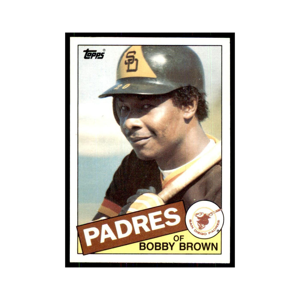 1985 Topps Bobby Brown Padres #583