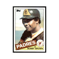 1985 Topps Bobby Brown Padres #583