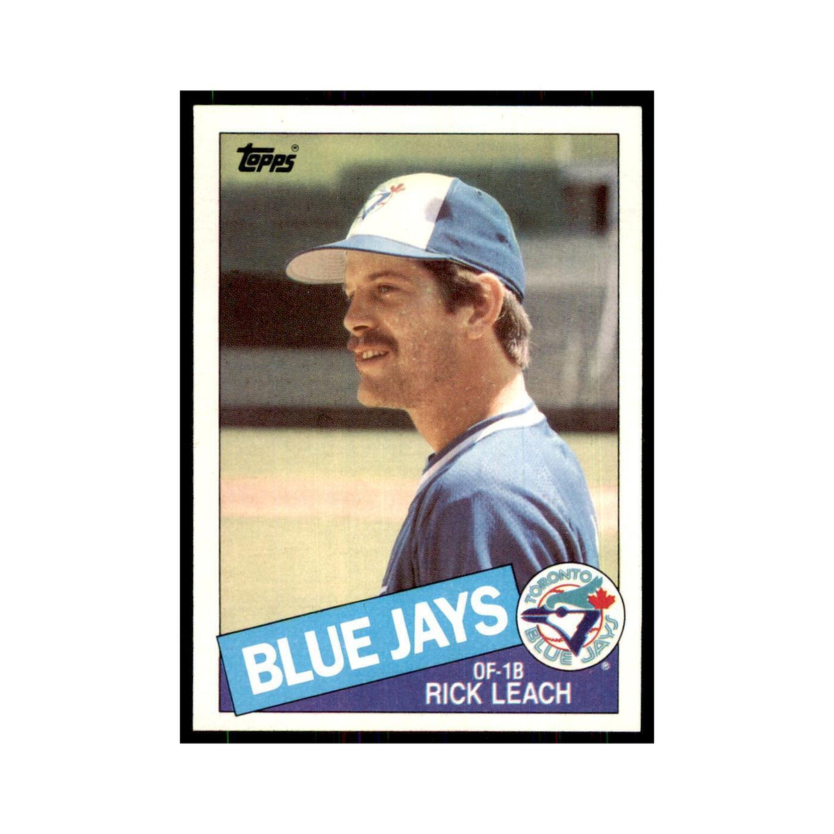 1985 Topps Rick Leach Blue Jays #593